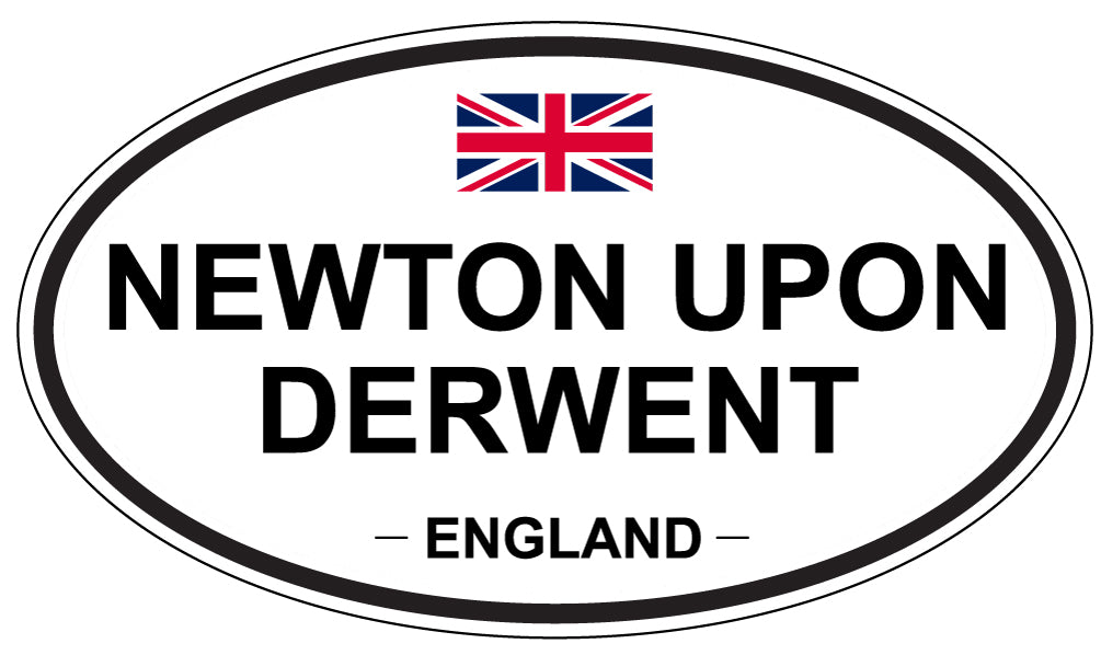 NEWTON UPON DERWENT, England - Oval Magnet