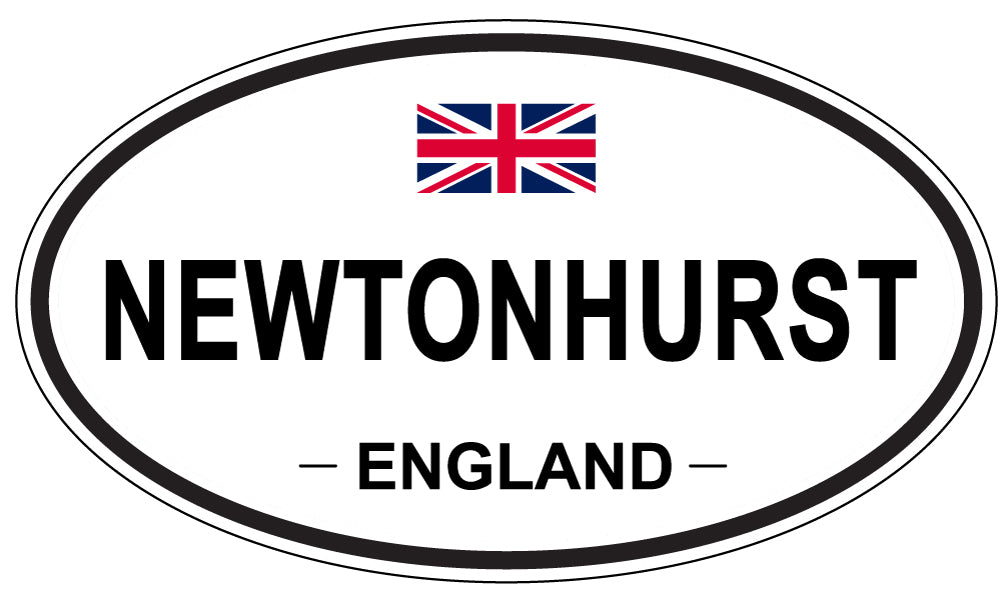 NEWTONHURST, England - Oval Magnet