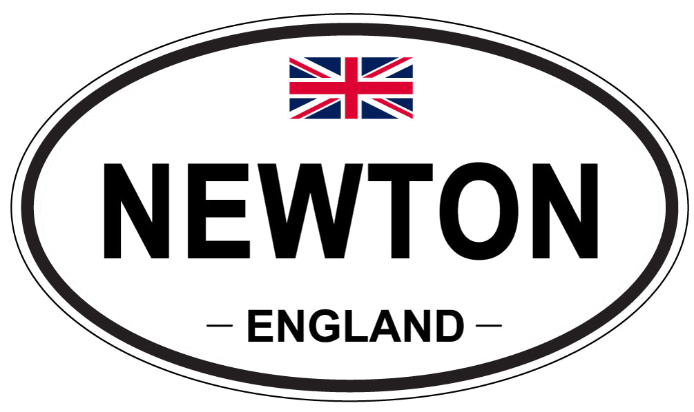 NEWTON, England - Oval Magnet
