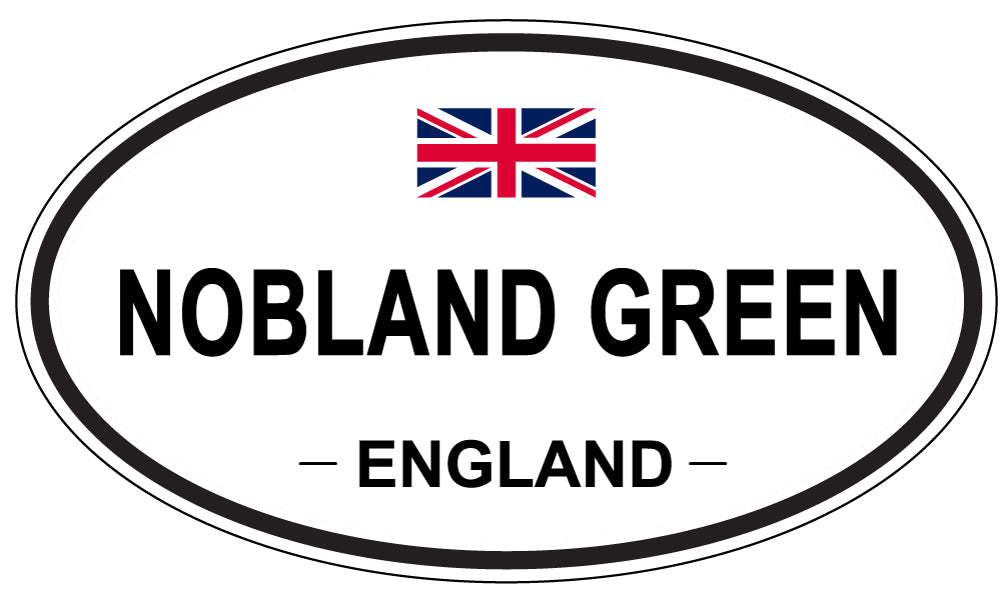 NOBLAND GREEN, England - Oval Magnet