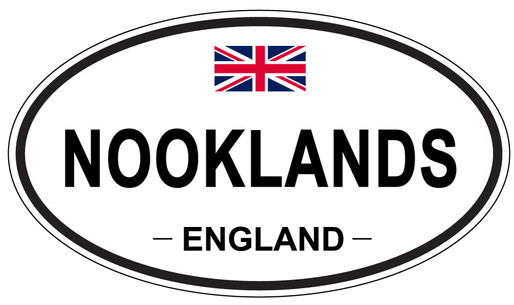 NOOKLANDS, England - Oval Magnet