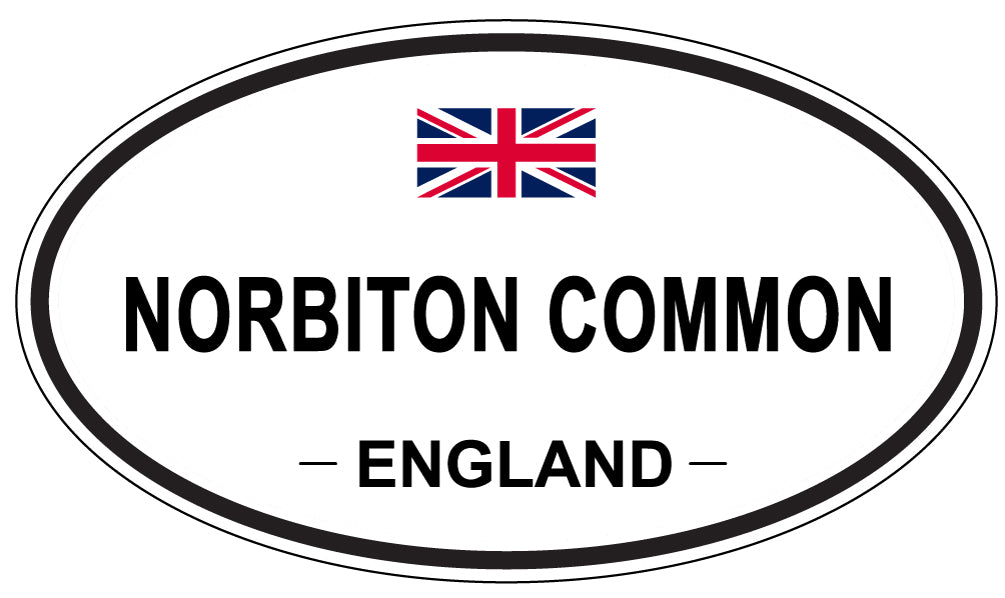NORBITON COMMON, England - Oval Magnet