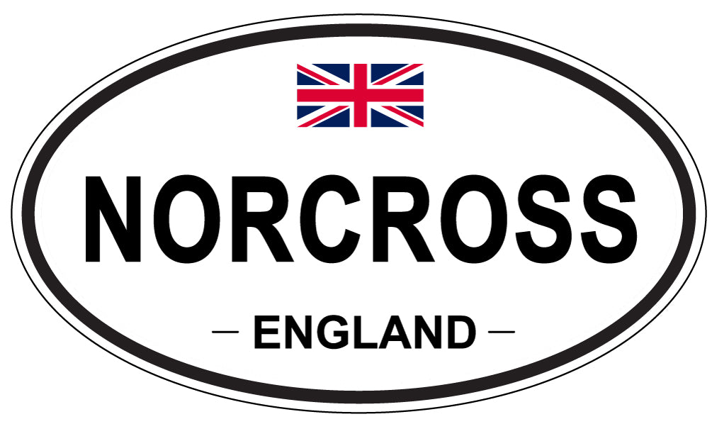 NORCROSS, England - Oval Magnet