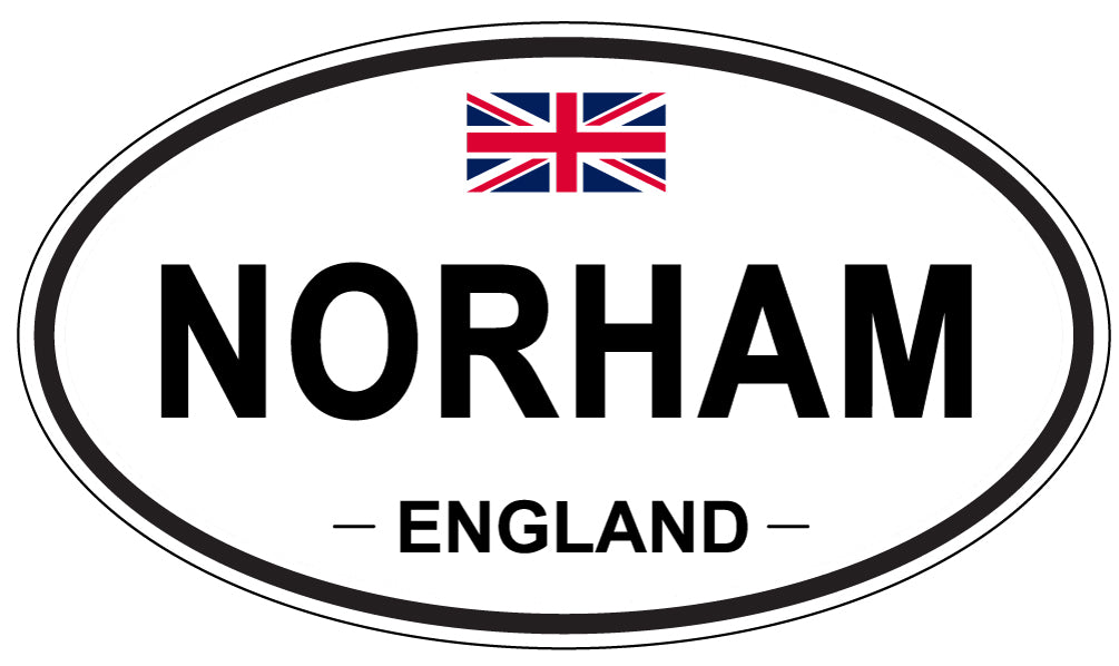 NORHAM, England - Oval Magnet