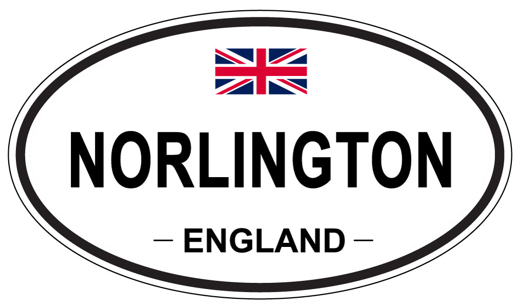 NORLINGTON, England - Oval Magnet