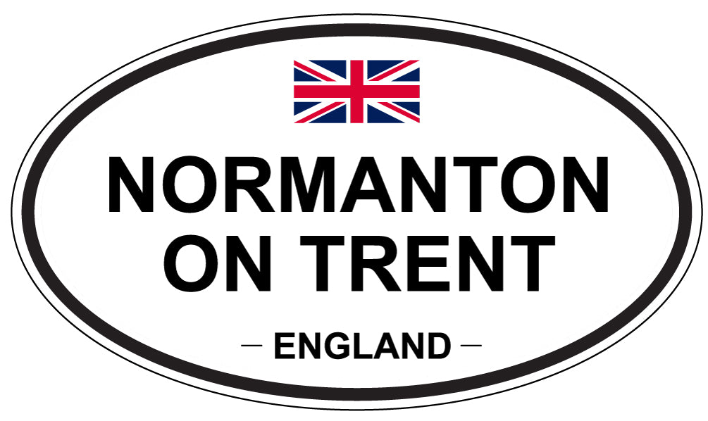 NORMANTON ON TRENT, England - Oval Magnet