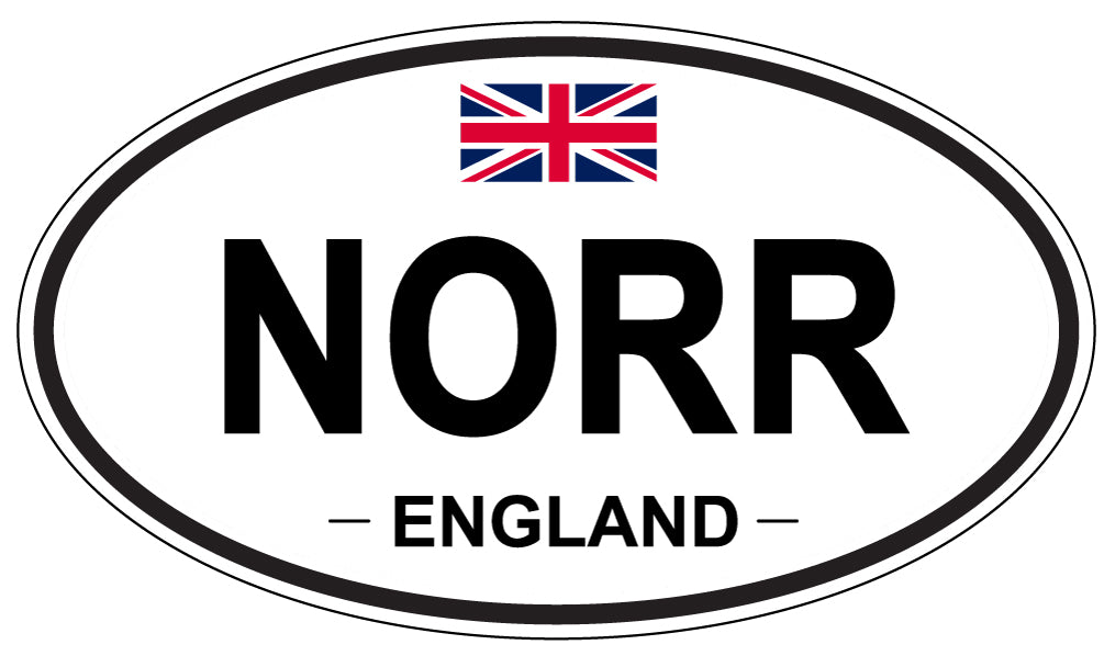 NORR, England - Oval Magnet