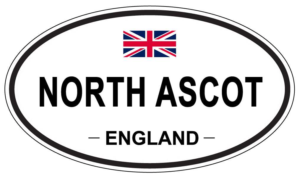 NORTH ASCOT, England - Oval Magnet