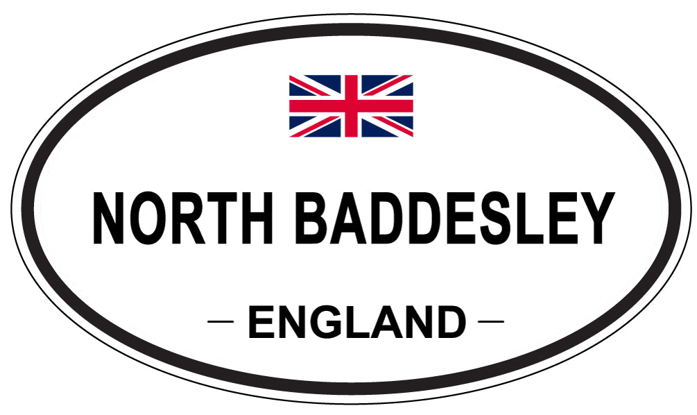 NORTH BADDESLEY, England - Oval Magnet