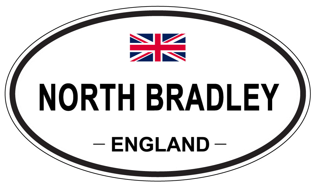 NORTH BRADLEY, England - Oval Magnet