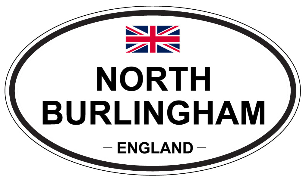 NORTH BURLINGHAM, England - Oval Magnet