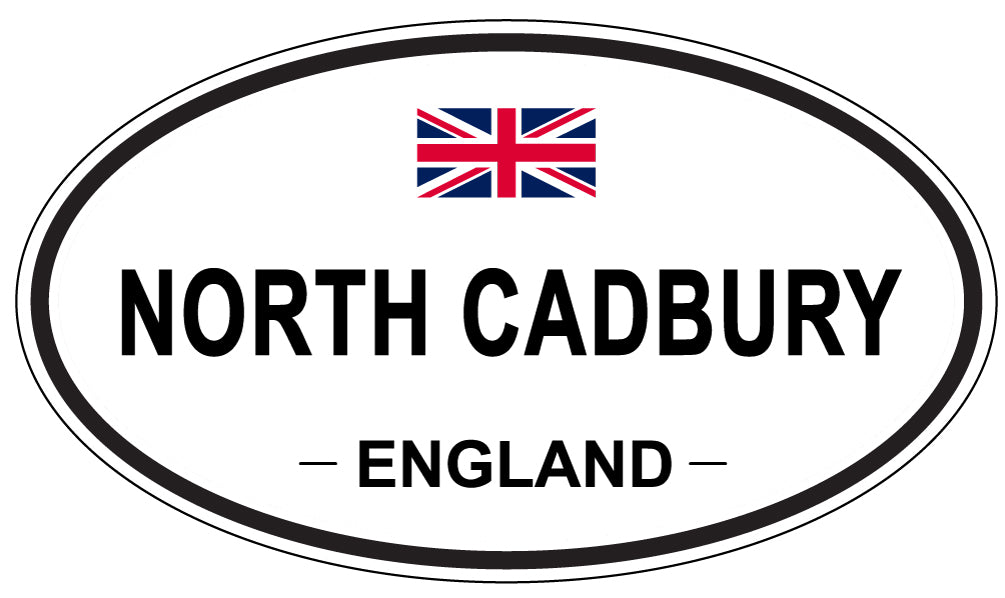 NORTH CADBURY, England - Oval Magnet