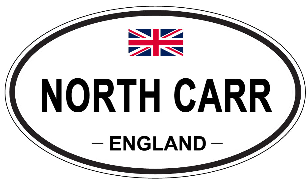 NORTH CARR, England - Oval Magnet
