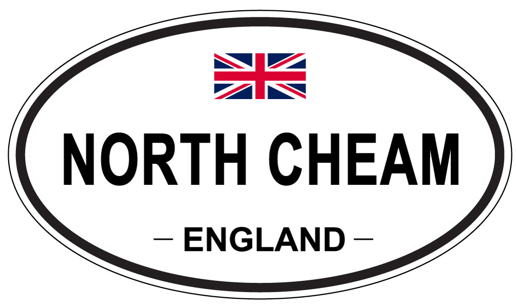 NORTH CHEAM, England - Oval Magnet