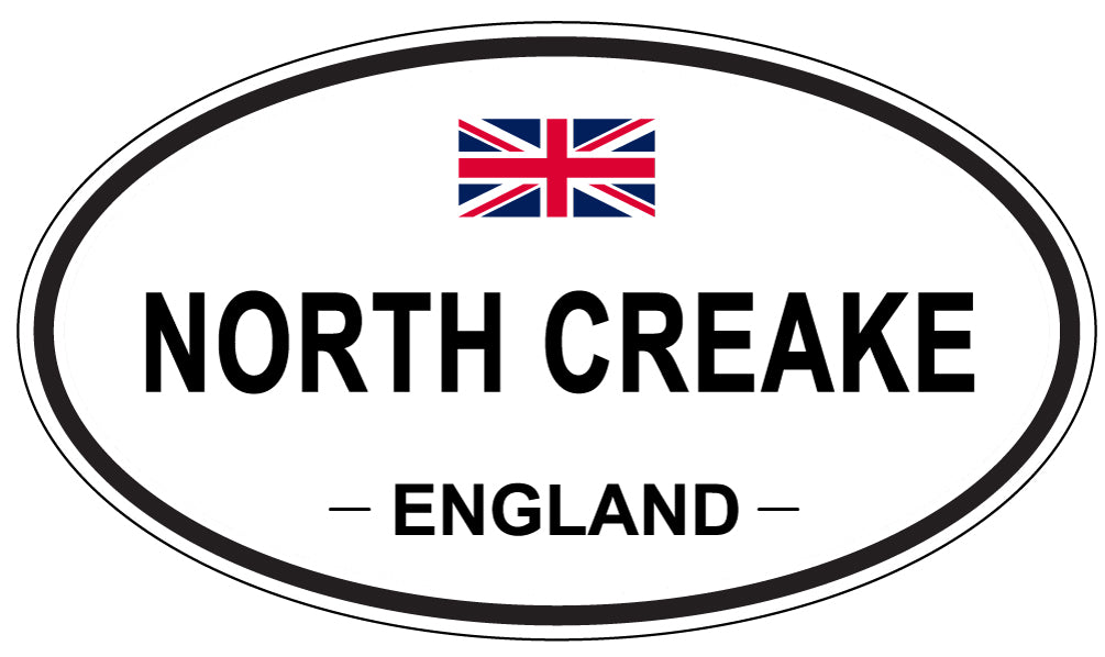 NORTH CREAKE, England - Oval Magnet
