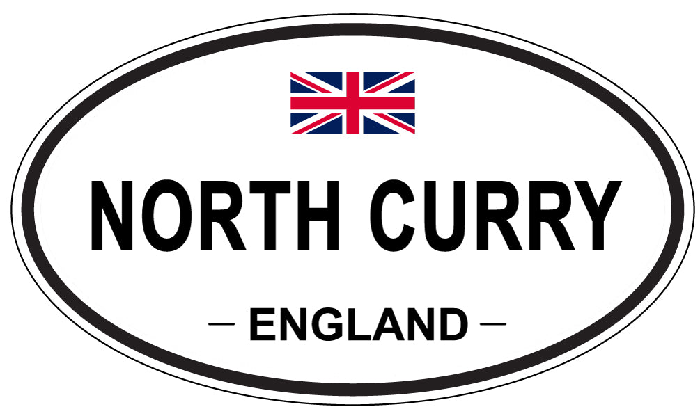 NORTH CURRY, England - Oval Magnet