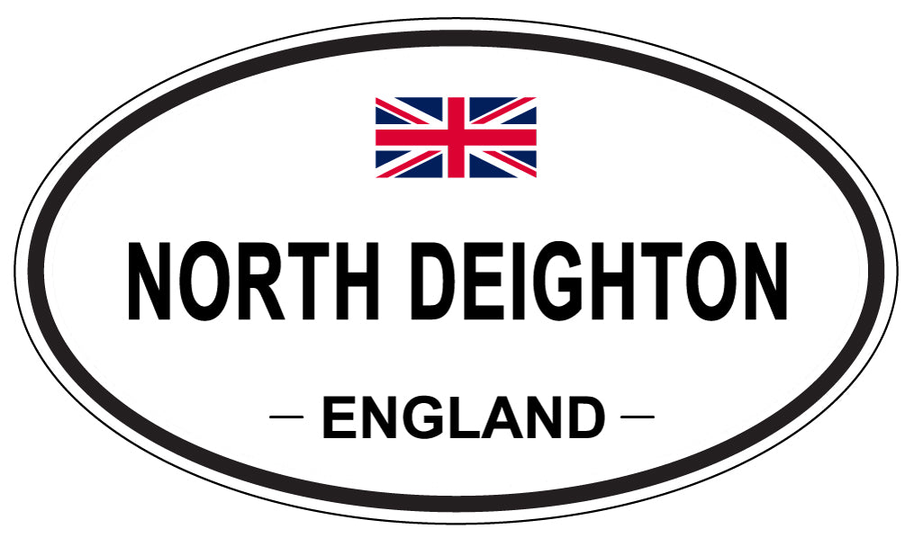 NORTH DEIGHTON, England - Oval Magnet