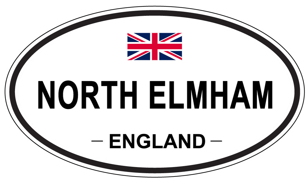 NORTH ELMHAM, England - Oval Magnet