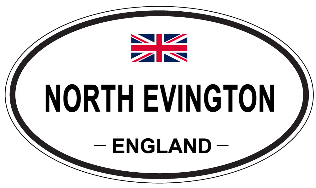 NORTH EVINGTON, England - Oval Magnet