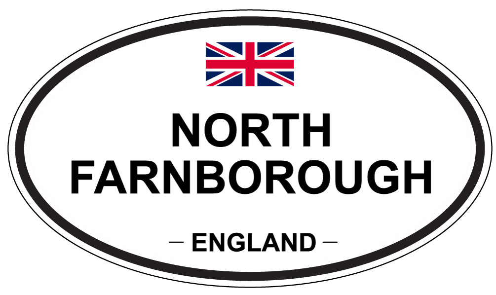 NORTH FARNBOROUGH, England - Oval Magnet