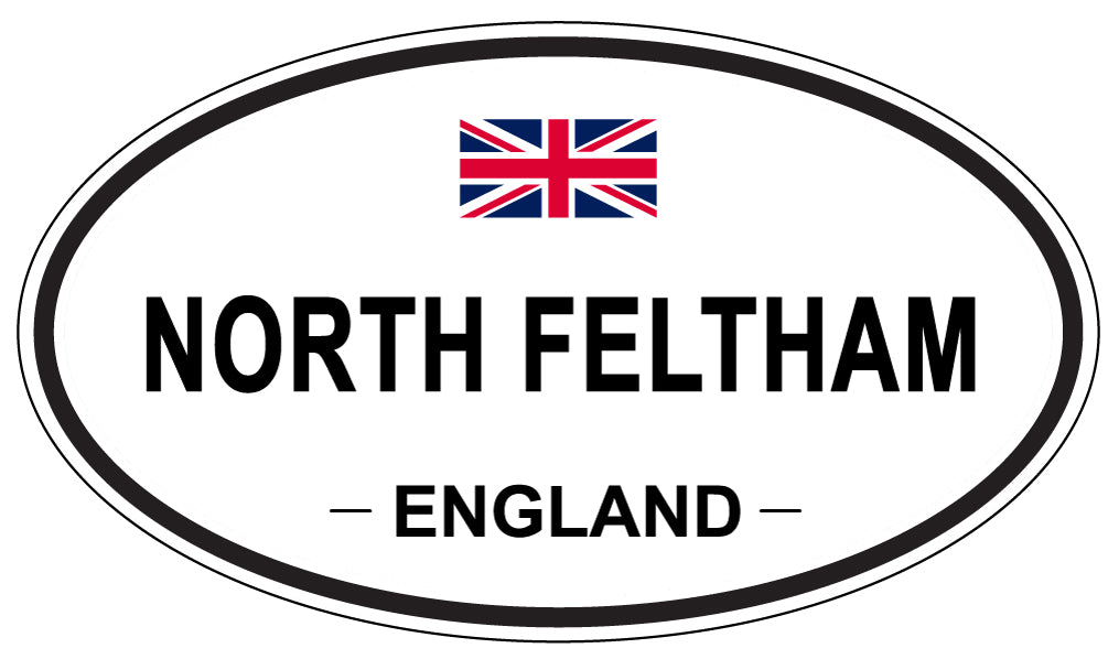 NORTH FELTHAM, England - Oval Magnet