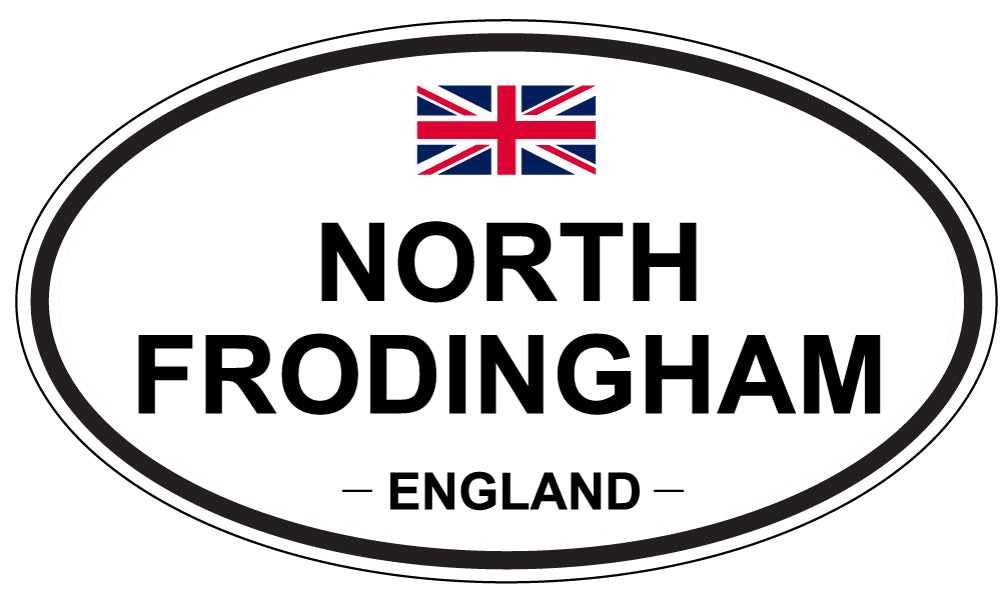 NORTH FRODINGHAM, England - Oval Magnet