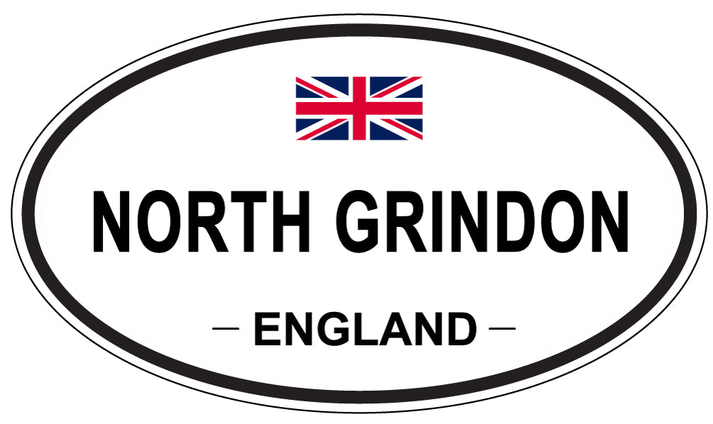 NORTH GRINDON, England - Oval Magnet