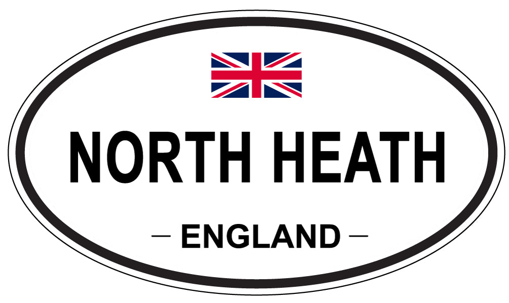 NORTH HEATH, England - Oval Magnet