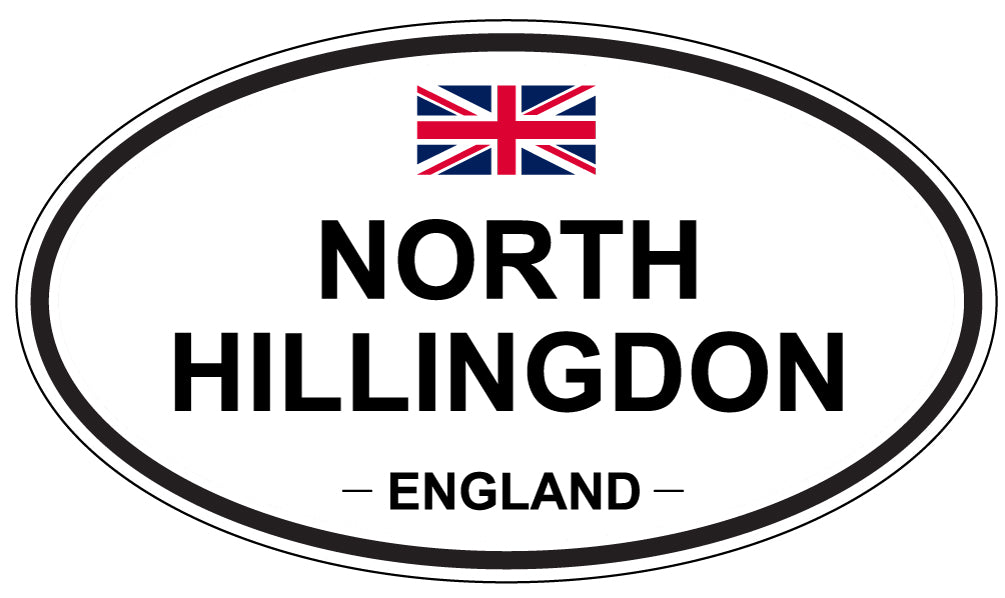 NORTH HILLINGDON, England - Oval Magnet