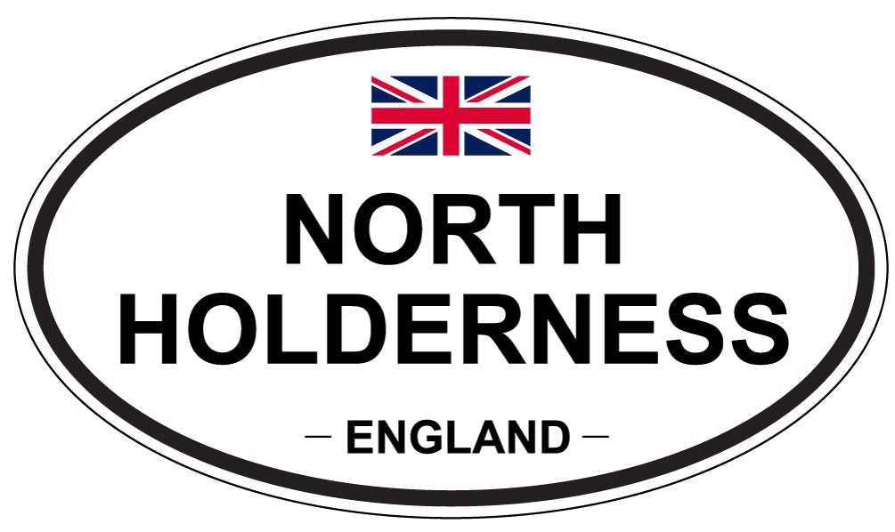 NORTH HOLDERNESS, England - Oval Magnet