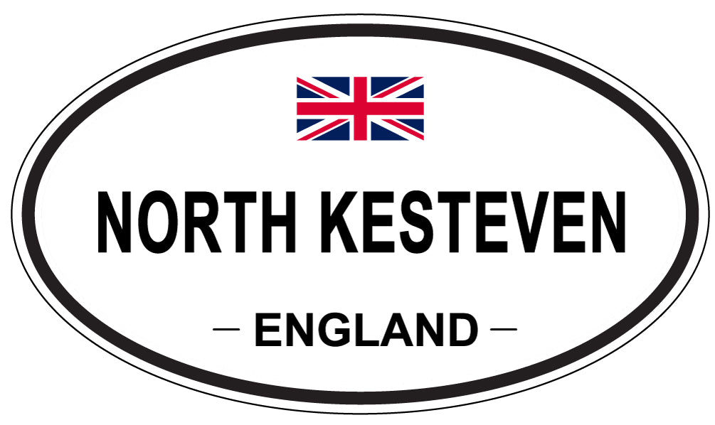 NORTH KESTEVEN, England - Oval Magnet