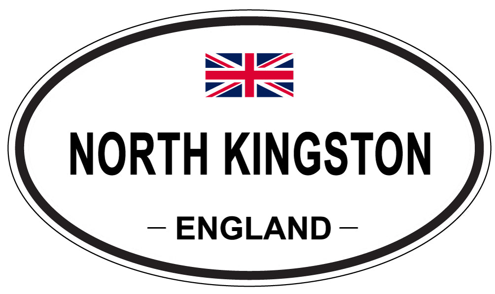 NORTH KINGSTON, England - Oval Magnet