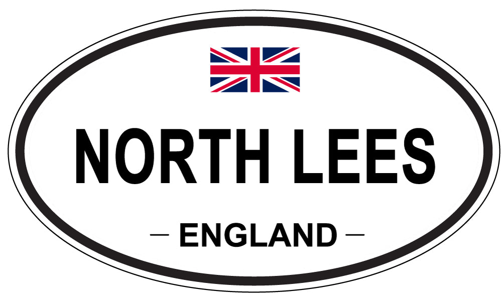 NORTH LEES, England - Oval Magnet