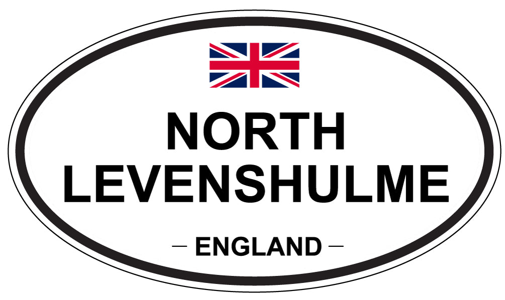 NORTH LEVENSHULME, England - Oval Magnet