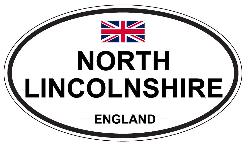 NORTH LINCOLNSHIRE, England - Oval Magnet