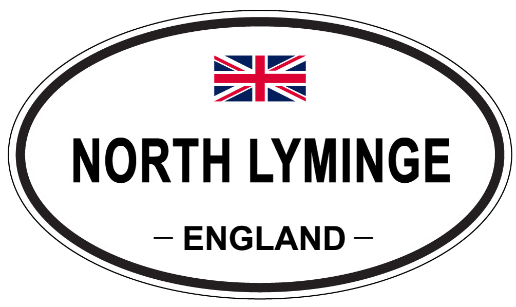 NORTH LYMINGE, England - Oval Magnet