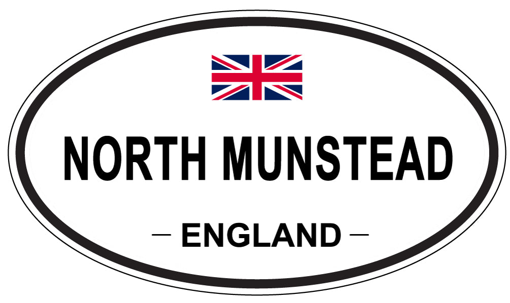 NORTH MUNSTEAD, England - Oval Magnet