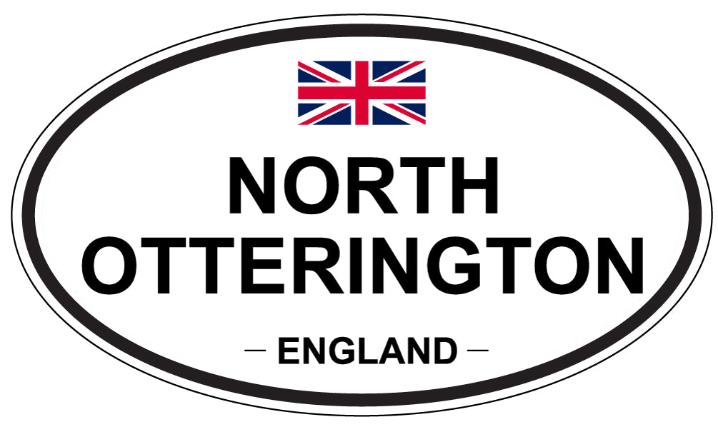 NORTH OTTERINGTON, England - Oval Magnet