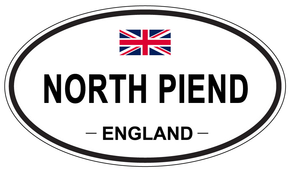 NORTH PIEND, England - Oval Magnet
