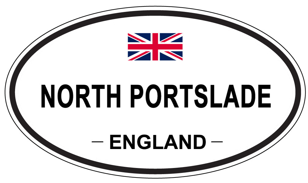 NORTH PORTSLADE, England - Oval Magnet