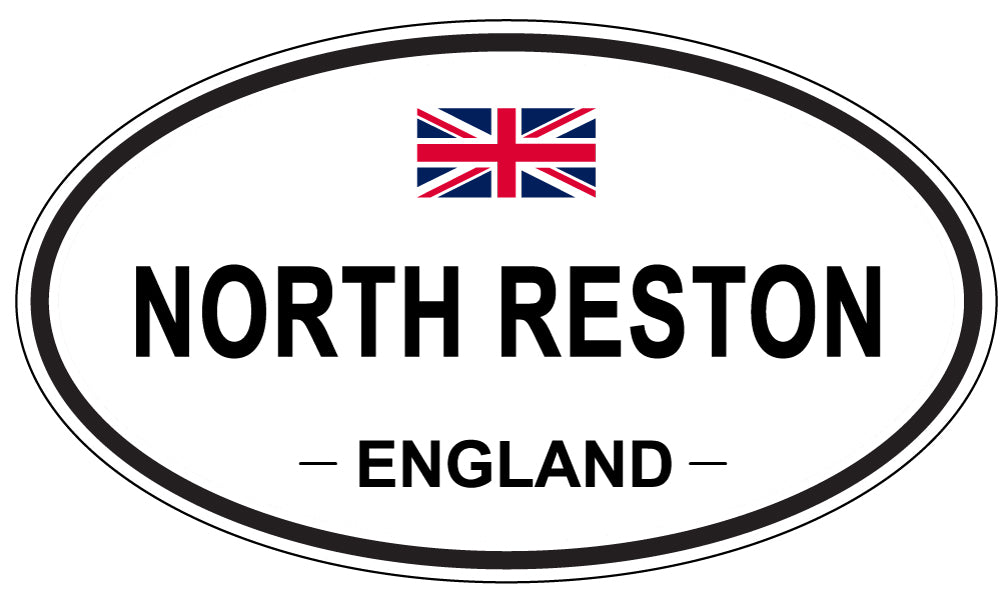 NORTH RESTON, England - Oval Magnet