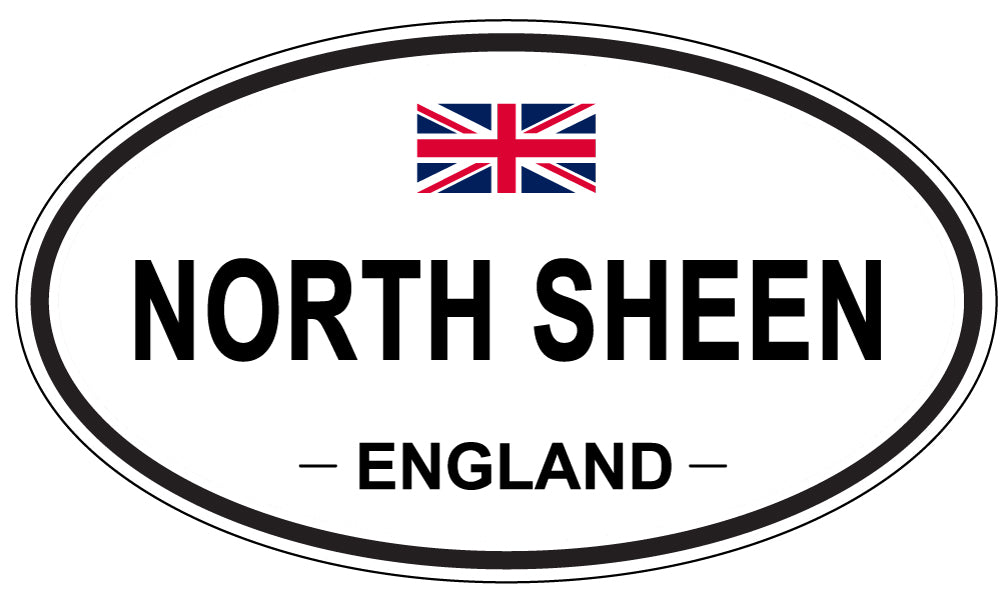NORTH SHEEN, England - Oval Magnet
