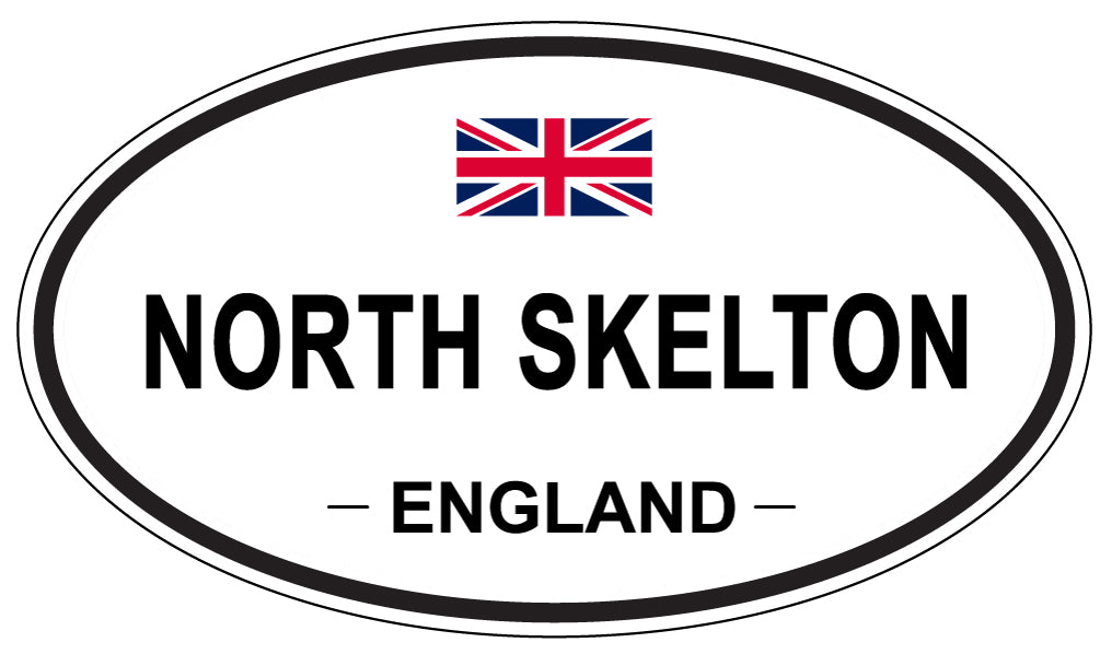 NORTH SKELTON, England - Oval Magnet