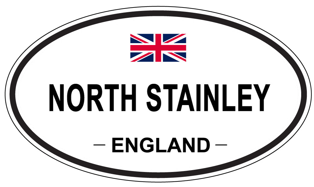 NORTH STAINLEY, England - Oval Magnet