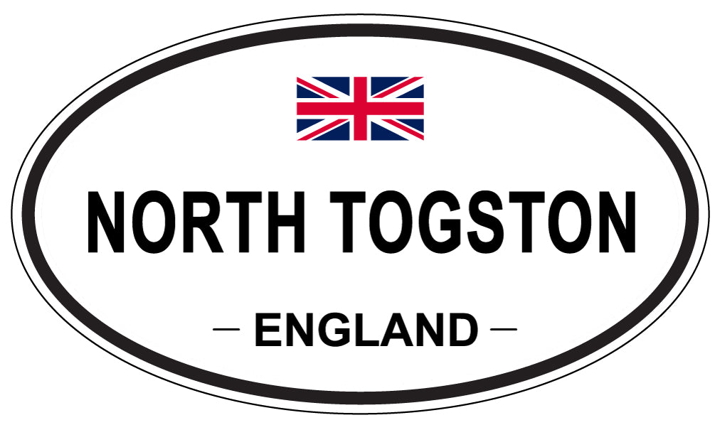 NORTH TOGSTON, England - Oval Magnet
