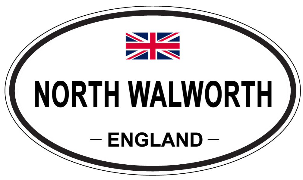 NORTH WALWORTH, England - Oval Magnet
