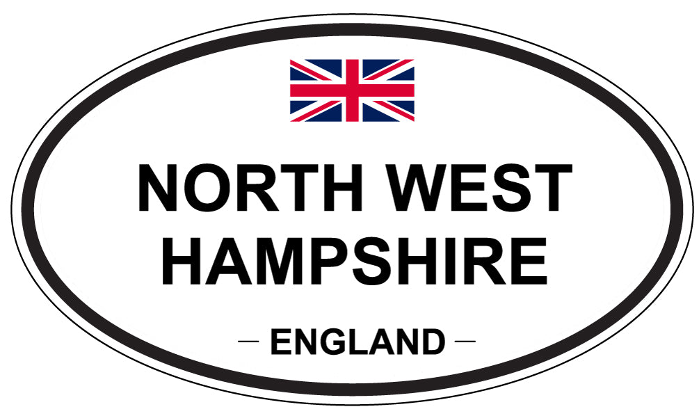 NORTH WEST HAMPSHIRE, England - Oval Magnet