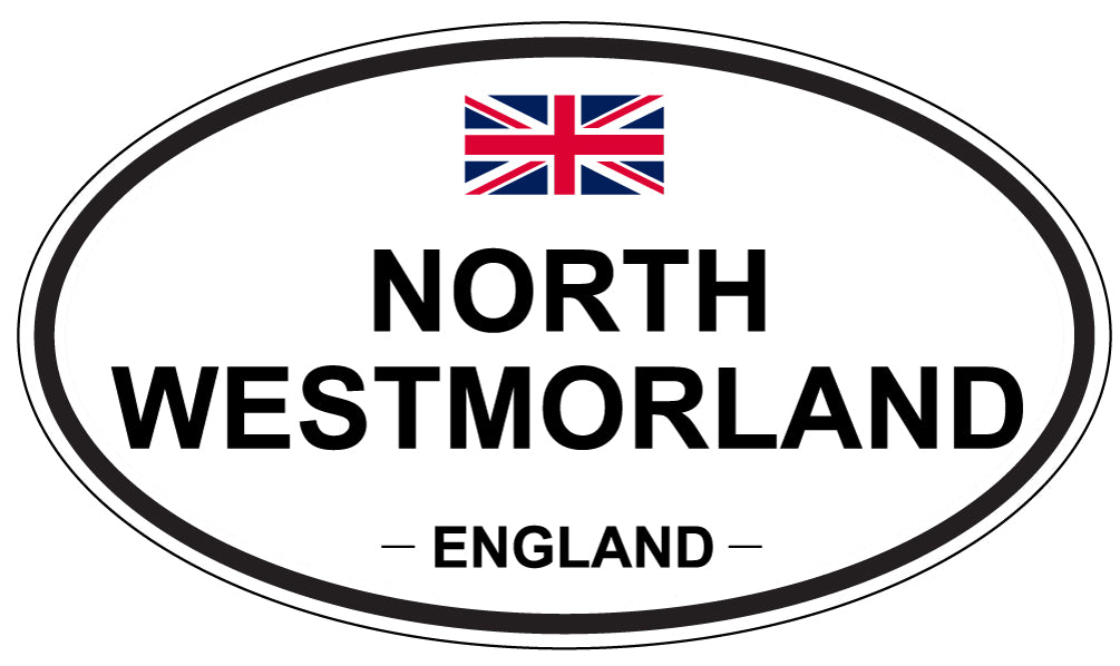 NORTH WESTMORLAND, England - Oval Magnet