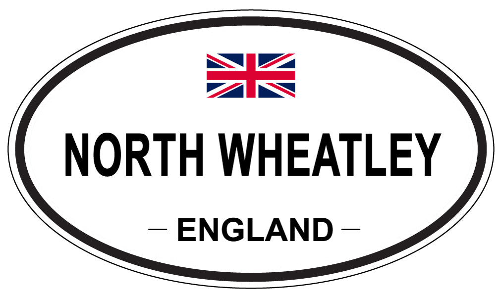 NORTH WHEATLEY, England - Oval Magnet