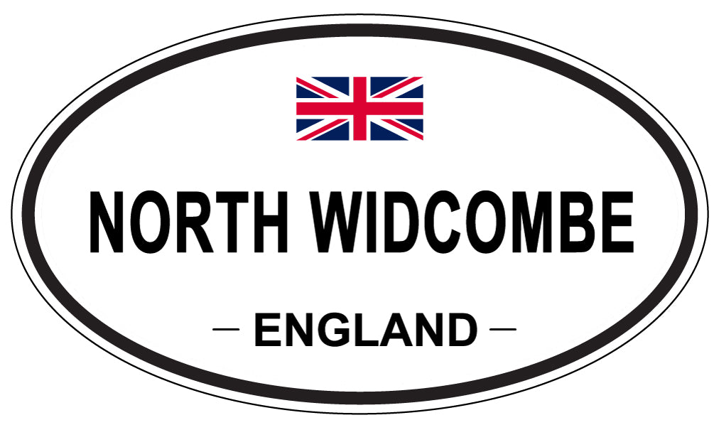NORTH WIDCOMBE, England - Oval Magnet